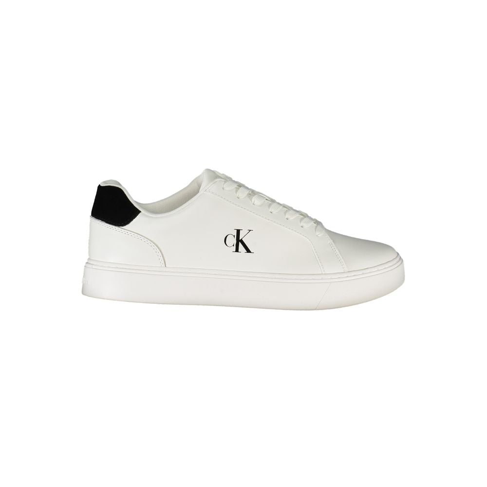 Baskets Calvin Klein Bianco en polyuréthane pour homme