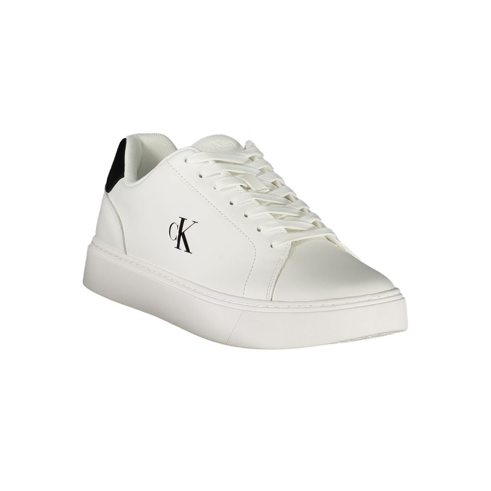 Baskets Calvin Klein Bianco en polyuréthane pour homme