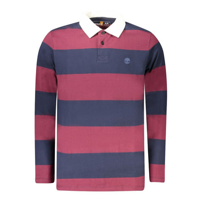 Polo da uomo in cotone Timberland Rosso