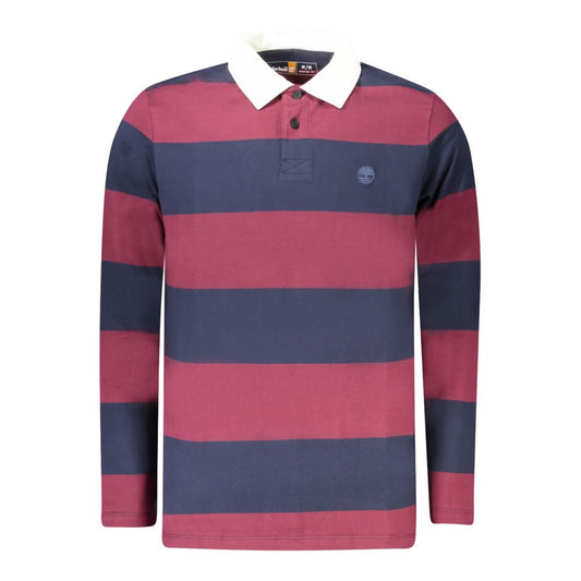 Polo da uomo in cotone Timberland Rosso