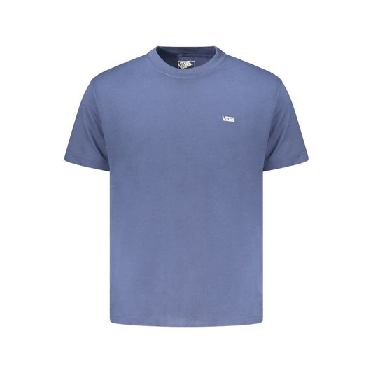 T-shirt da uomo in cotone blu Vans