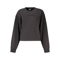 Felpa da donna in cotone nero Vans