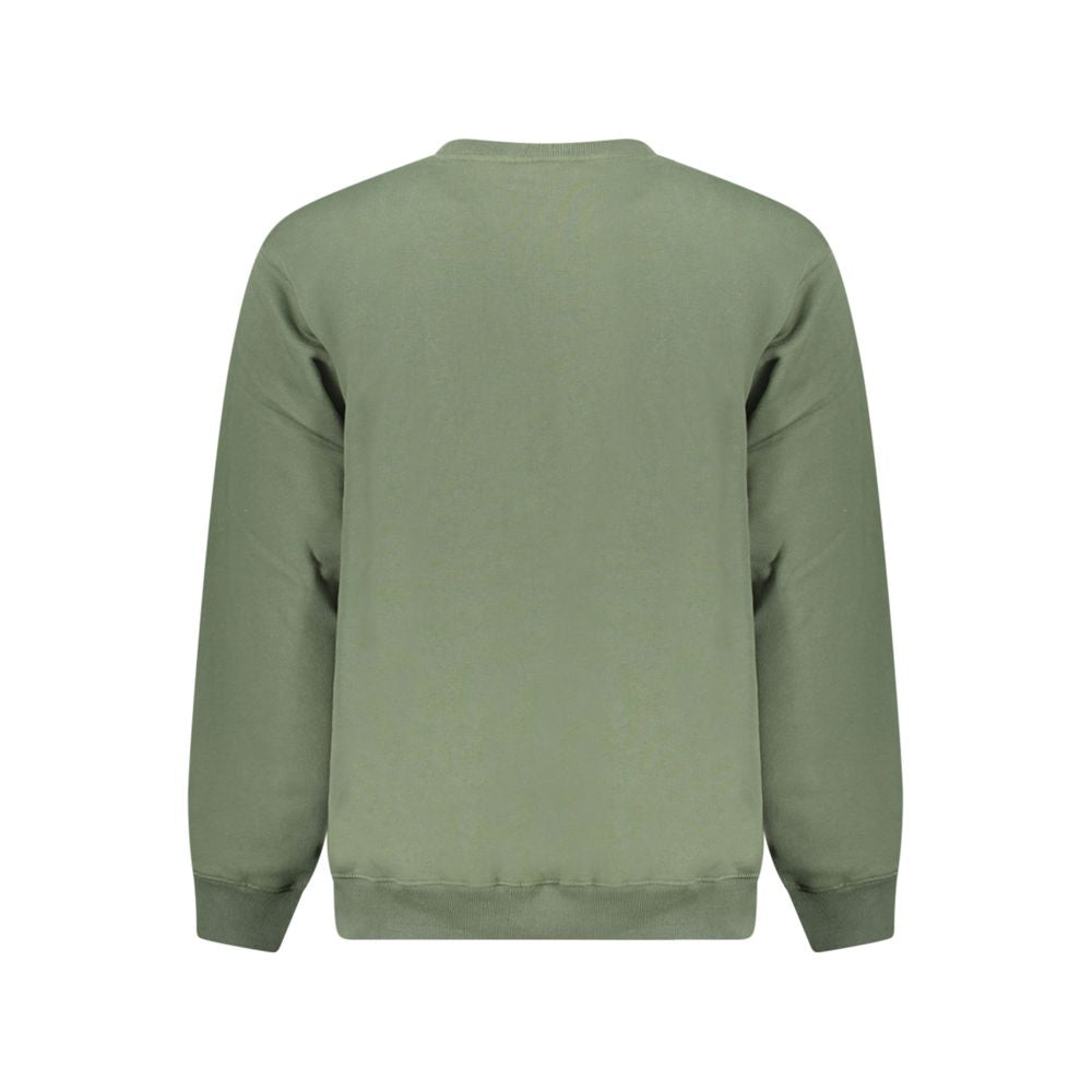 Felpa da uomo in cotone verde Vans