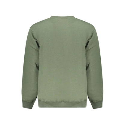 Felpa da uomo in cotone verde Vans