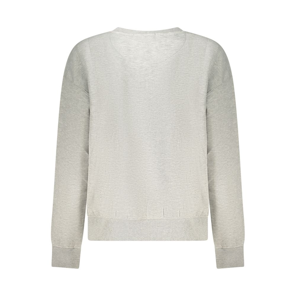 Felpa da donna in cotone grigio Pepe Jeans