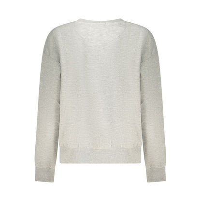 Felpa da donna in cotone grigio Pepe Jeans