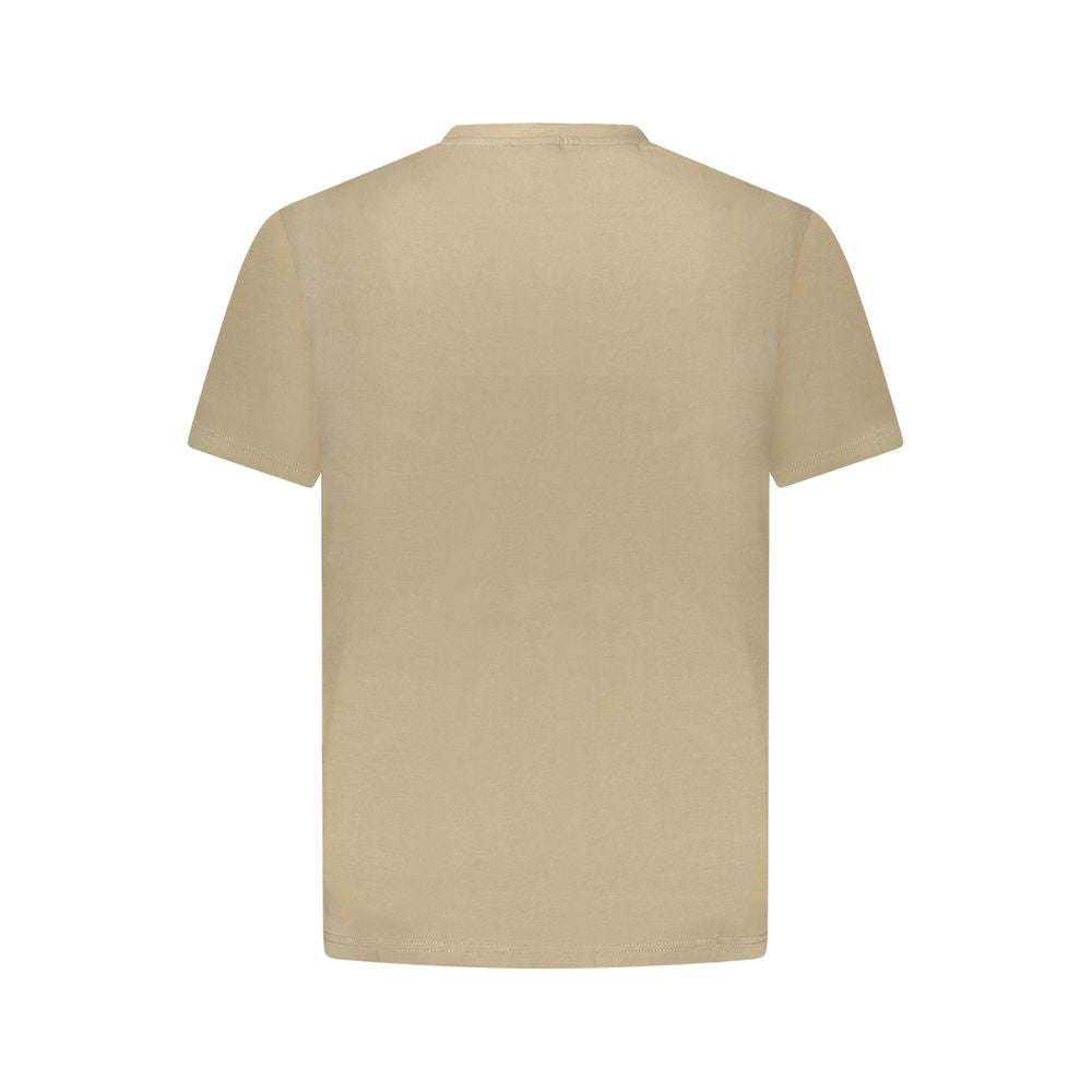 Napapijri T-shirt homme en coton marrone