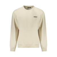 Felpa da uomo in cotone beige Napapijri
