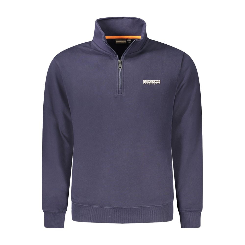 Sweat-shirt Napapijri bleu en coton pour homme