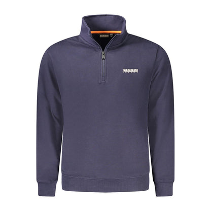 Sweat-shirt Napapijri bleu en coton pour homme