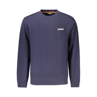 Felpa da uomo in cotone blu Napapijri