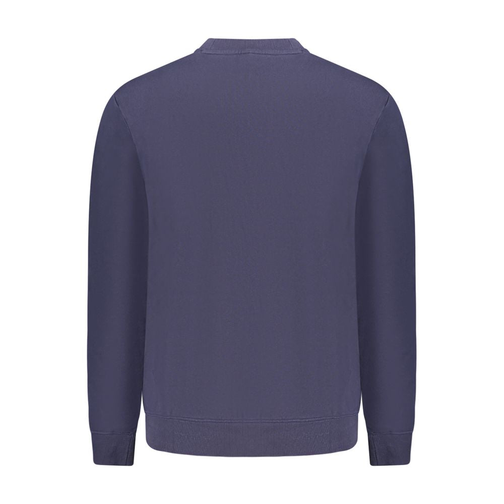 Felpa da uomo in cotone blu Napapijri