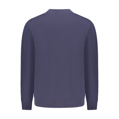 Felpa da uomo in cotone blu Napapijri