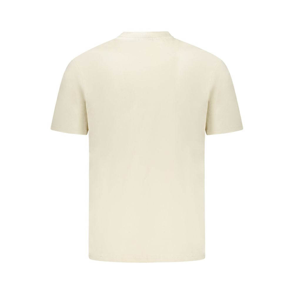 Napapijri T-shirt homme en coton beige