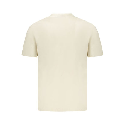 Napapijri T-shirt homme en coton beige