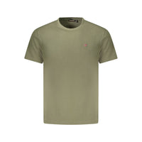 T-shirt da uomo in cotone Napapijri Verde