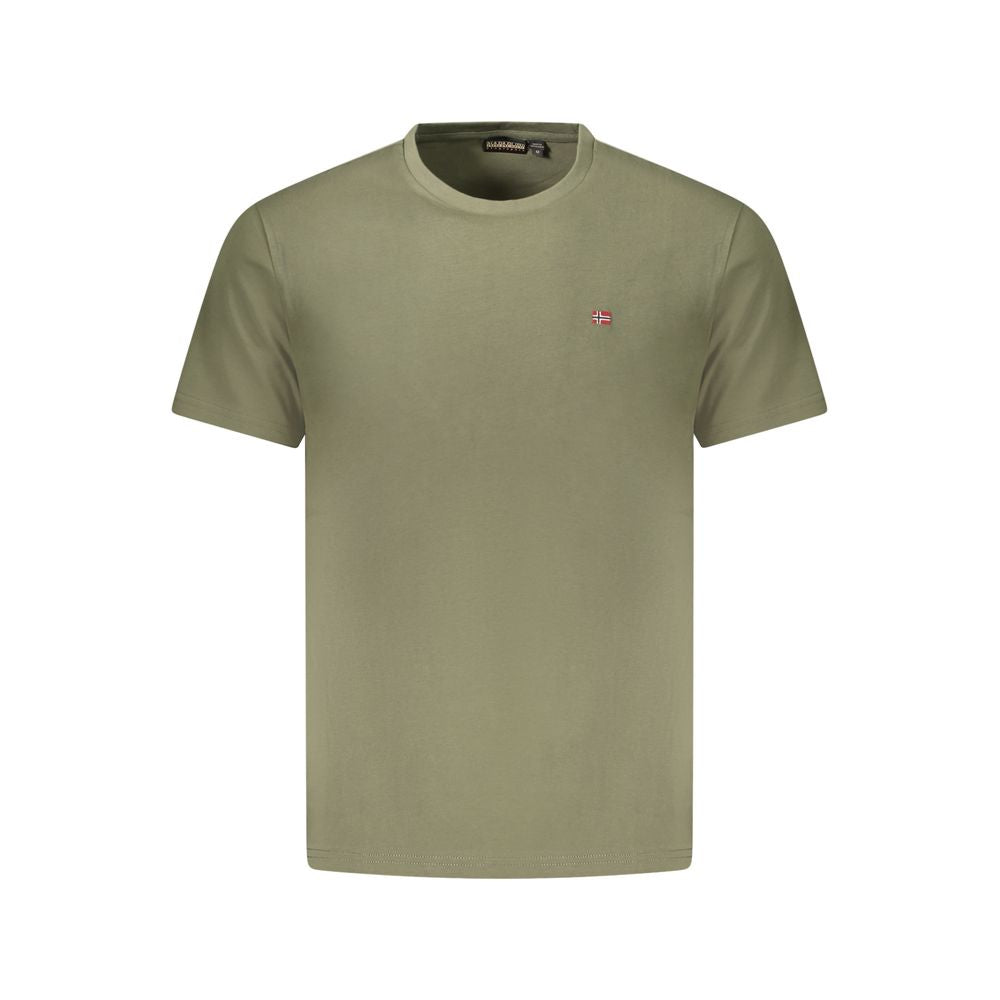 Napapijri T-shirt homme en coton Verde