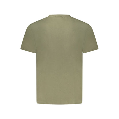 T-shirt da uomo in cotone Napapijri Verde