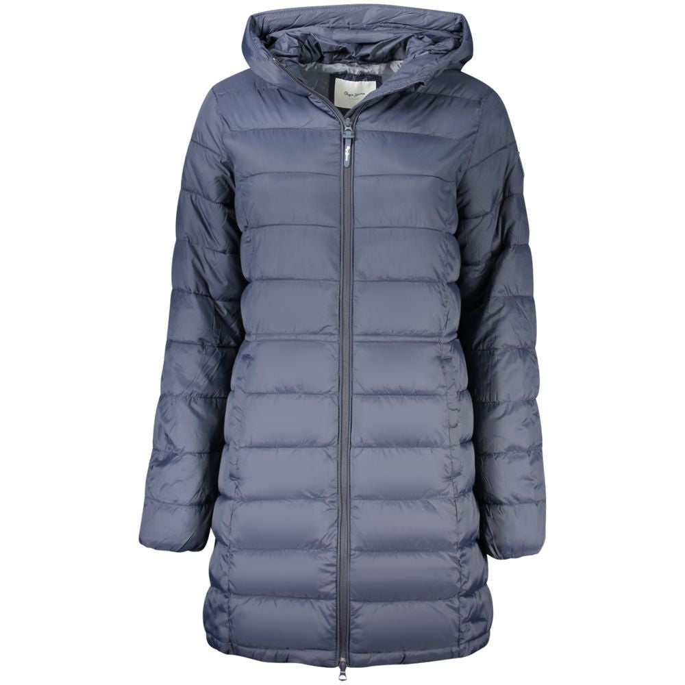 Pepe Jeans Blu Poliammide Veste Femme