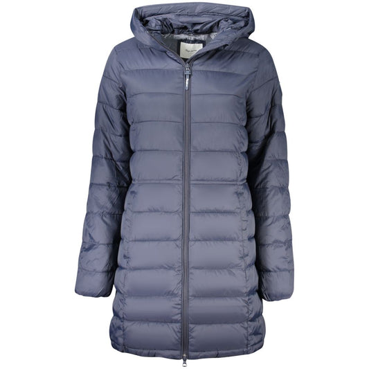 Giacca Donna Pepe Jeans Blu in Poliammide