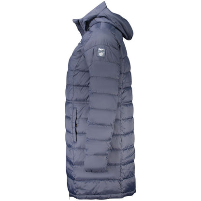 Pepe Jeans Blu Poliammide Veste Femme