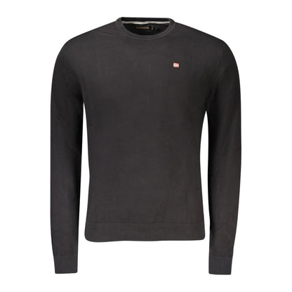 Maglione da uomo in cotone nero Napapijri
