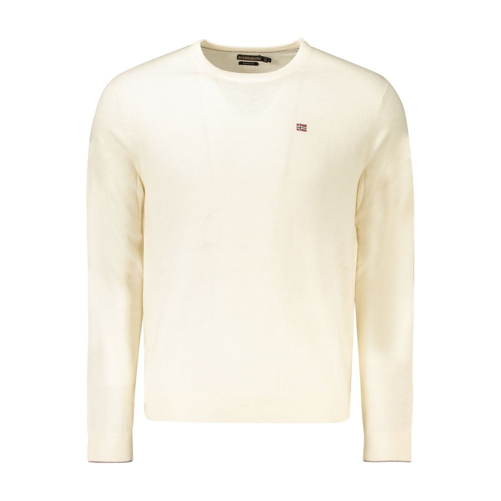 Maglione da uomo Napapijri Bianco Lana