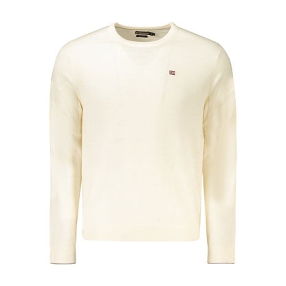 Maglione da uomo Napapijri Bianco Lana