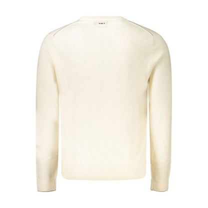 Maglione da uomo Napapijri Bianco Lana