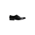 Chaussure homme en cuir noir de luxe Roberto Pepe
