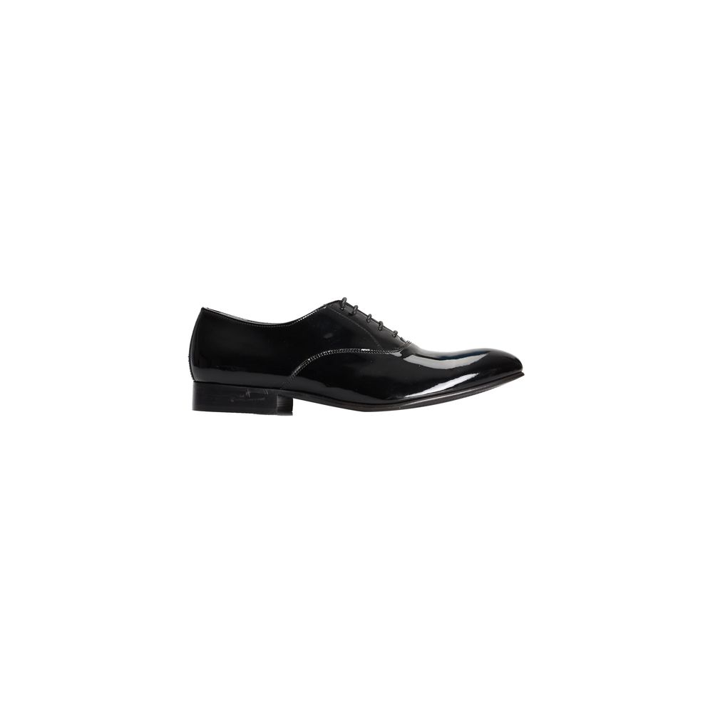 Scarpe da uomo in pelle nera di lusso Roberto Pepe