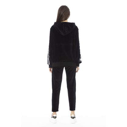 Maglione da donna in cotone nero Baldinini Trend