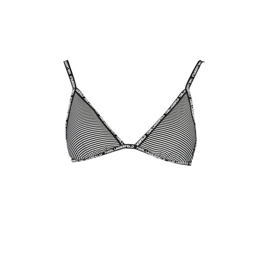 Costume da bagno da donna Karl Lagerfeld Nero Poliammide