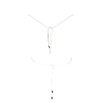 Maillot de bain femme en polyamide blanc Karl Lagerfeld