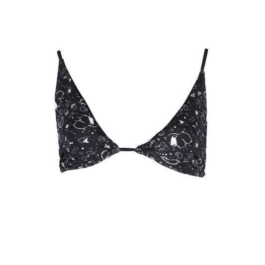 Costume da bagno da donna in poliammide nero Karl Lagerfeld