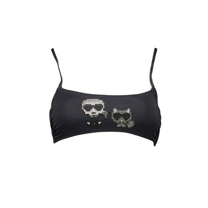 Costume da bagno da donna in poliammide nero Karl Lagerfeld