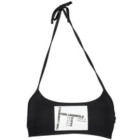 Costume da bagno da donna in poliammide nero Karl Lagerfeld