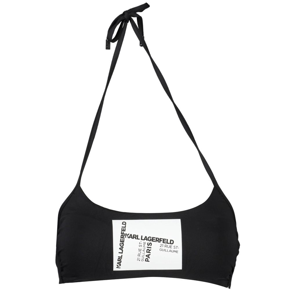 Maillot de bain femme Karl Lagerfeld en polyamide noir