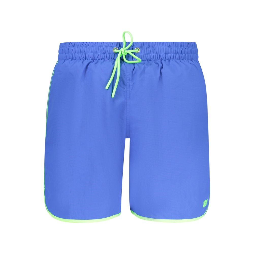 Norvège 1963 Blu Poliammide Maillot de bain boxer pour homme