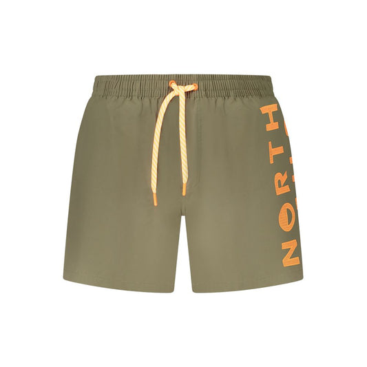 Costume da bagno da uomo North Sails Verde Nylon