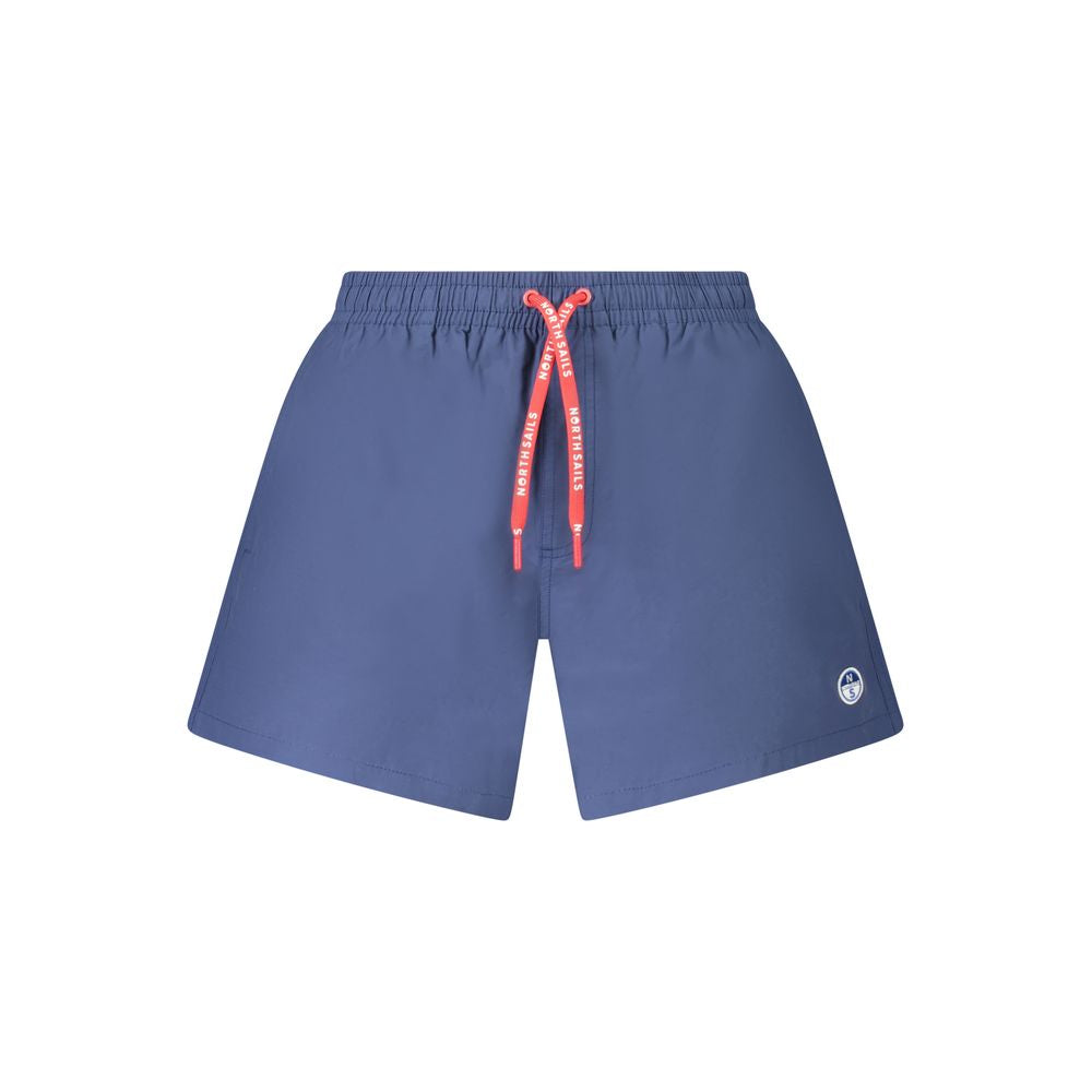 Boxer da bagno da uomo in nylon blu North Sails