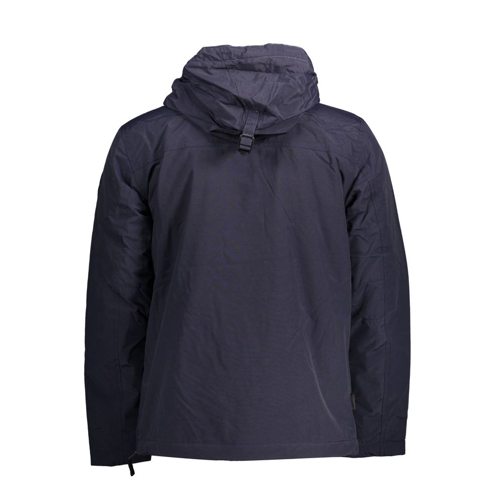 Napapijri Blu Polyamide Veste Homme