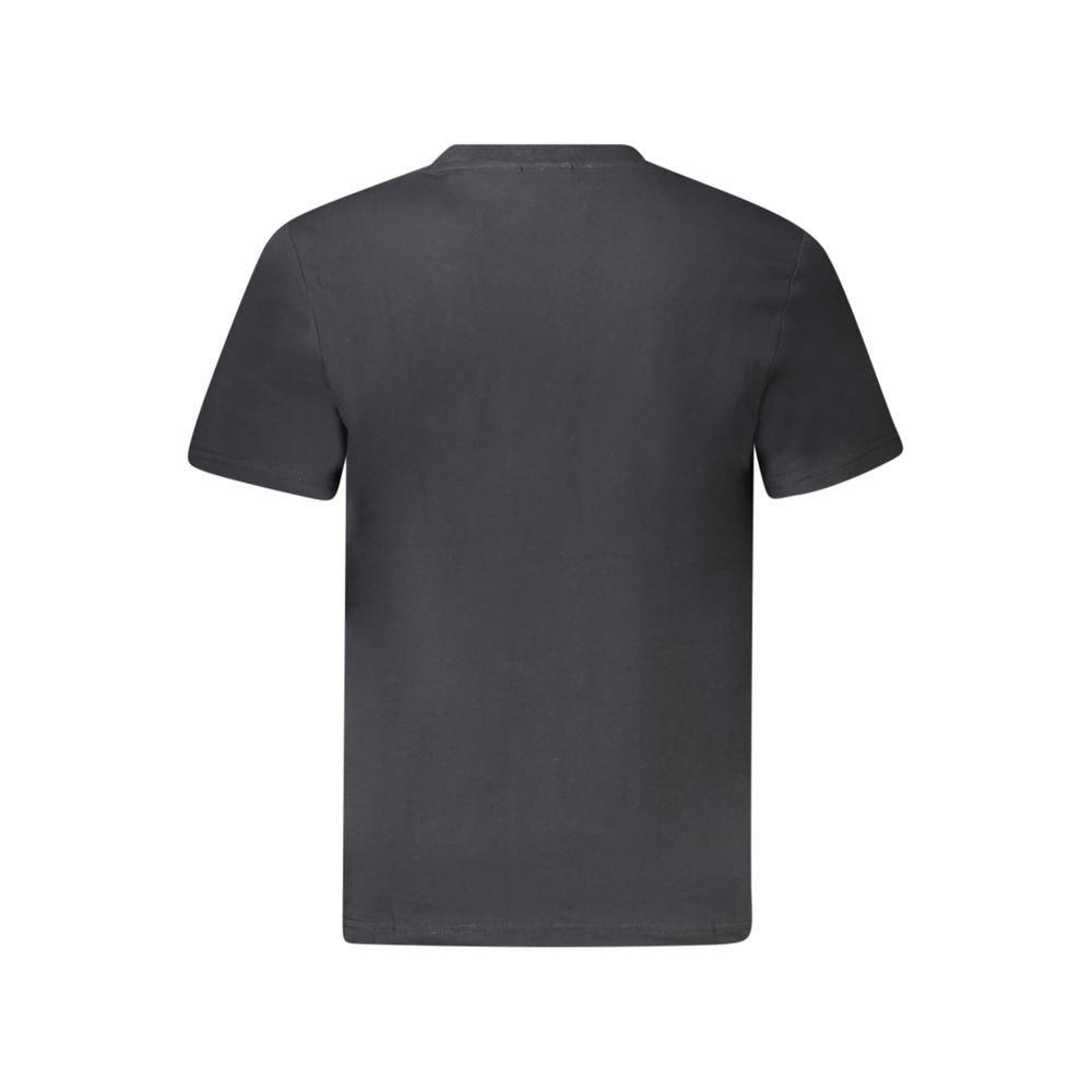 T-shirt da uomo in cotone nero Napapijri