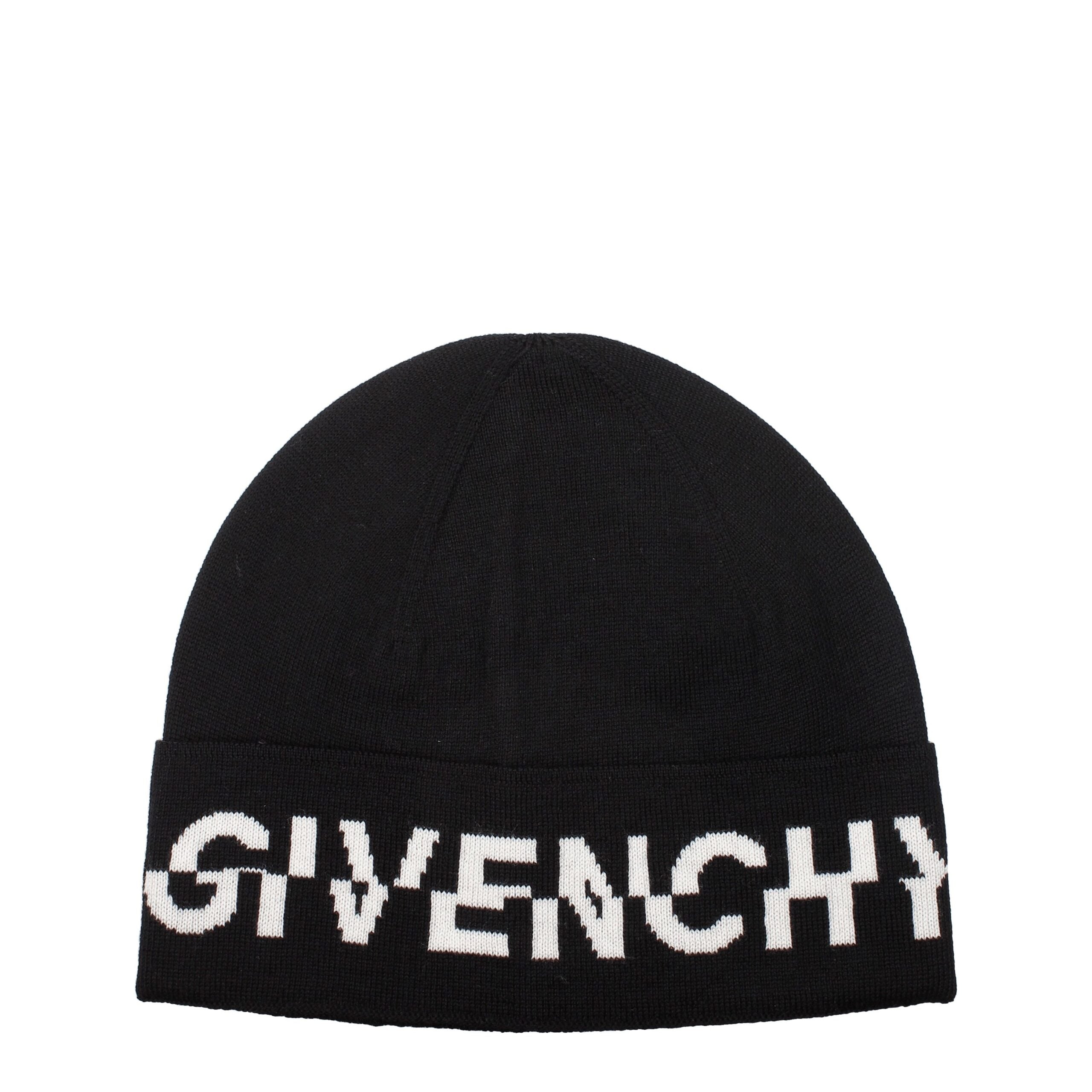 Bonnet en laine noire Givenchy
