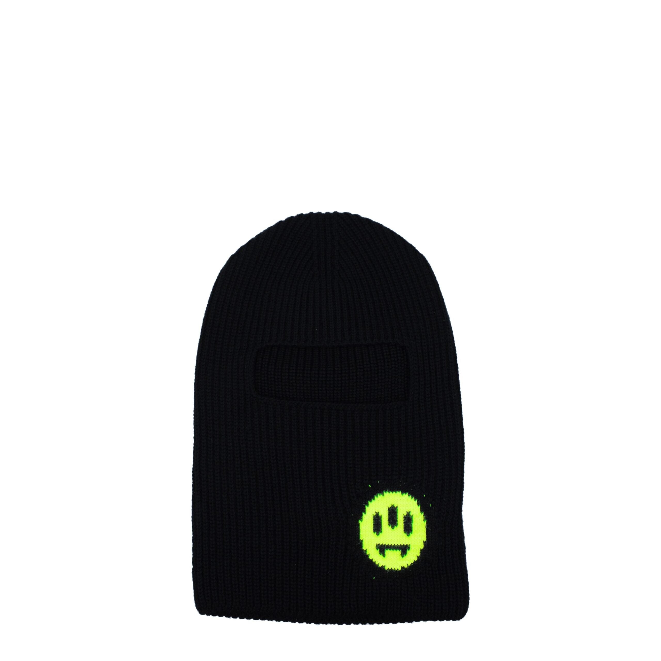 Bonnet en laine noire Barrow