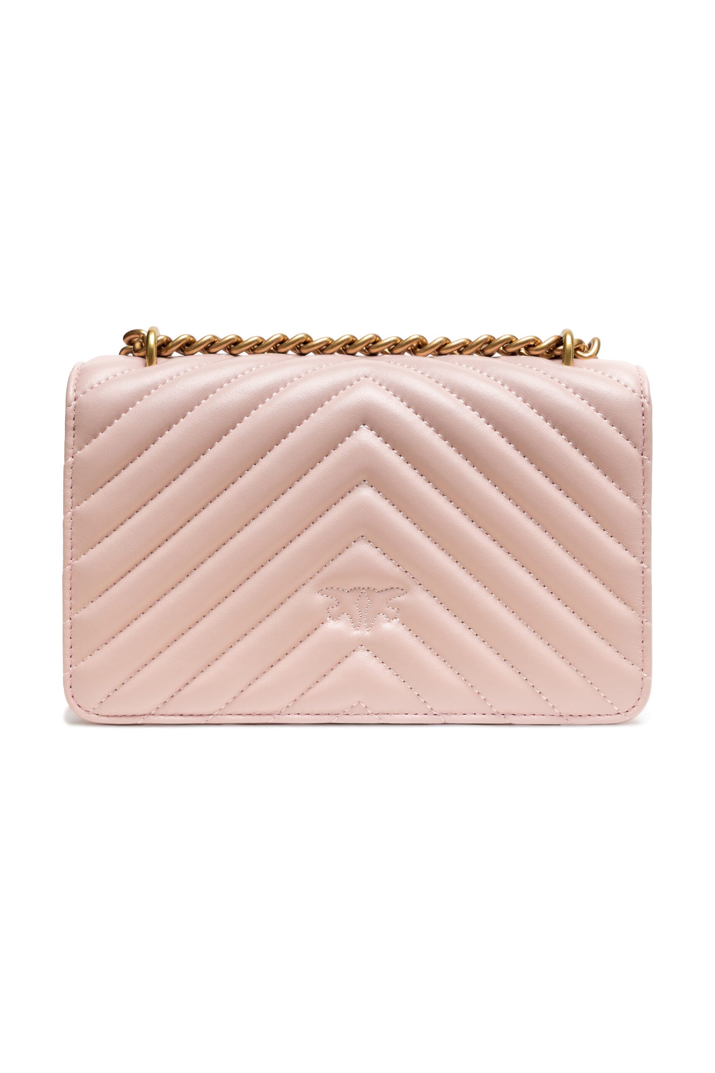 PINKO Borsa a tracolla Love One Mini rosa cipria