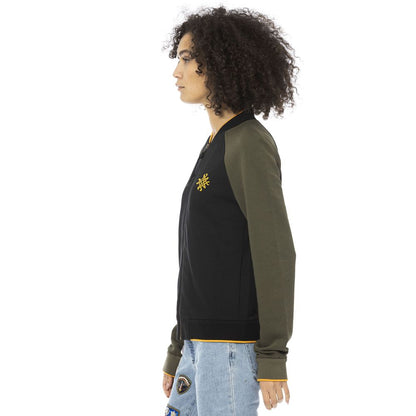 Pull en coton noir pour femme Mr&Mrs Italy