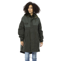 Parka en coton vert pour femme Mr&Mrs Italy