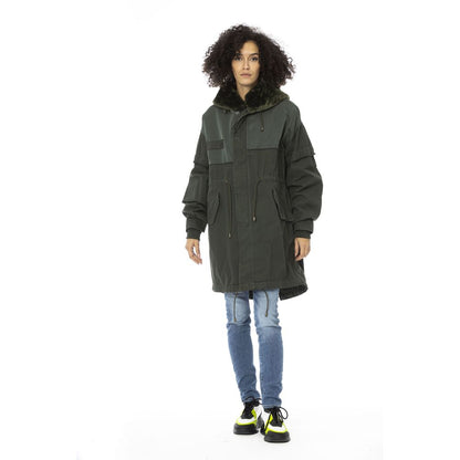 Parka en coton vert pour femme Mr&Mrs Italy