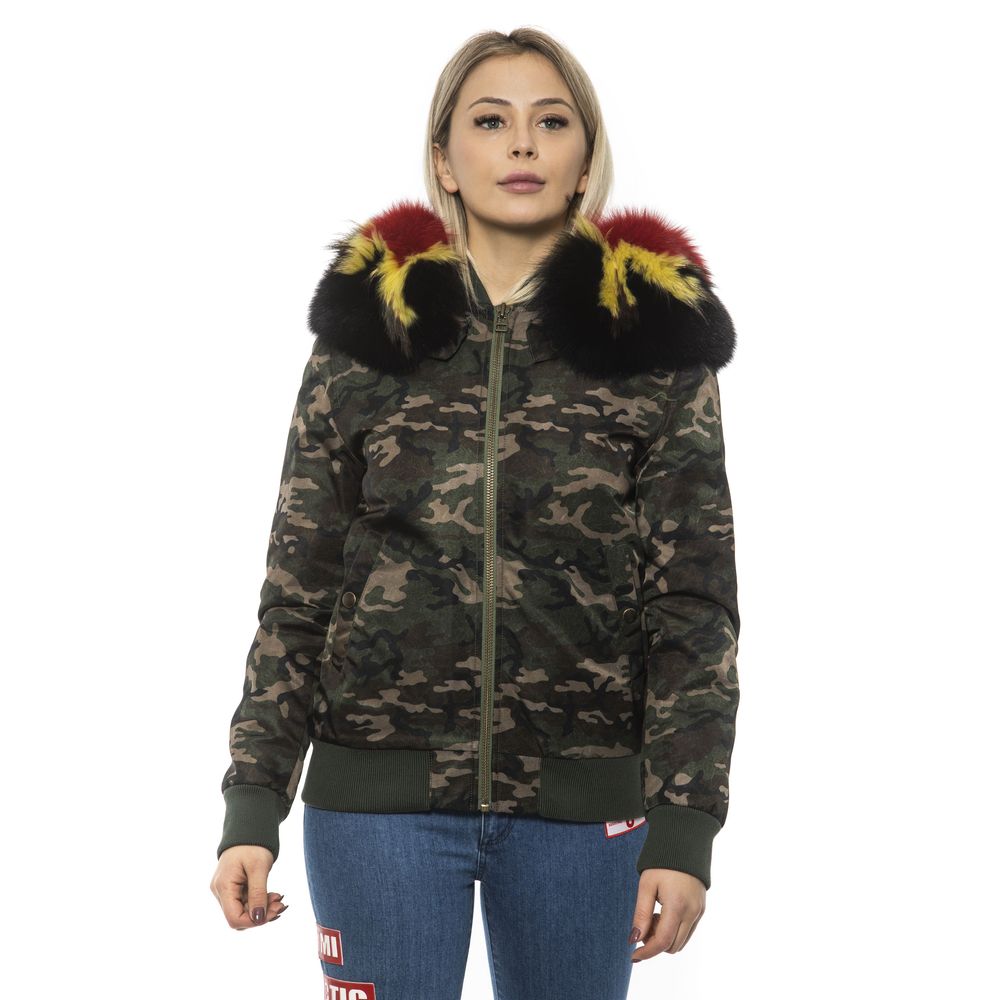 Giubbotto bomber da donna in poliammide dell'esercito italiano Mr&Mrs